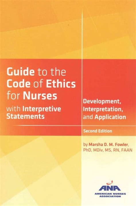 Guide to Code Of Ethics For Nurses With Interpretive Statements