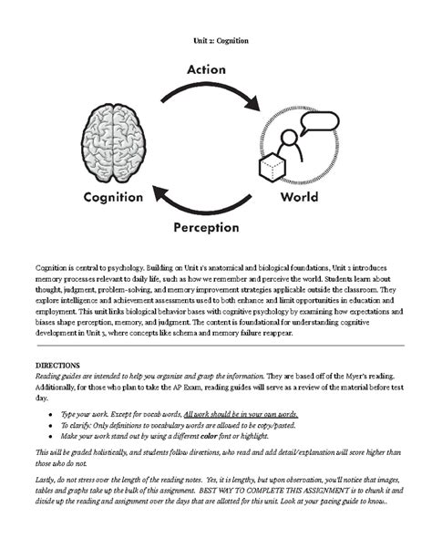 Guide to Cognition