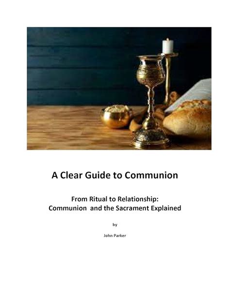 Guide to Communion 1