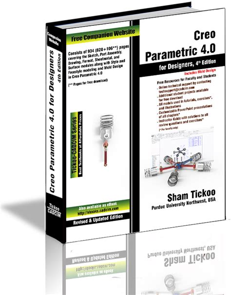 Guide to Creo Parametric 4.0 For Designers 4th Edition