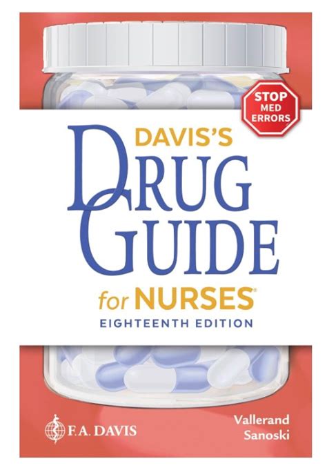 Guide to Davis's Drug Guide For Nurses 18th Ed