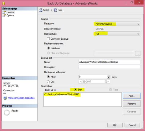 Guide to Db Backup.sql