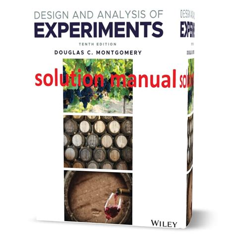 Guide to Design And Analysis Of Experiments 10th Edition