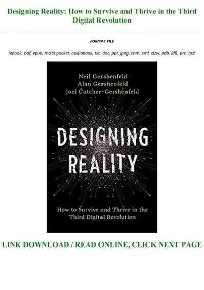 Guide to Designing Reality: How To Survive And Thrive In The Third Digital Revolution