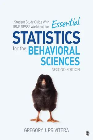 Guide to Essential Statistics For The Behavioral Sciences