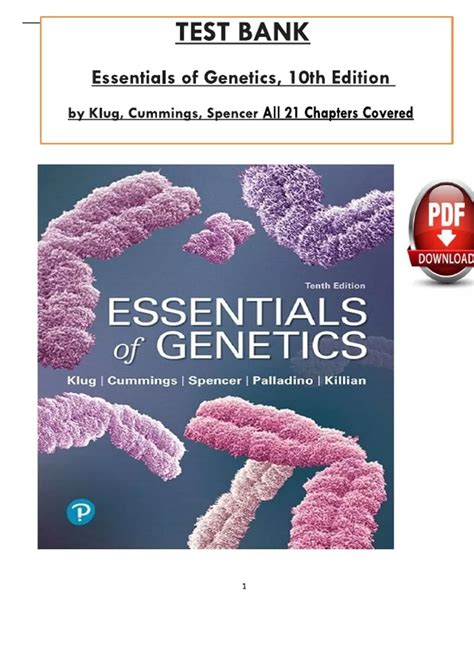 Guide to Essentials Of Genetics
