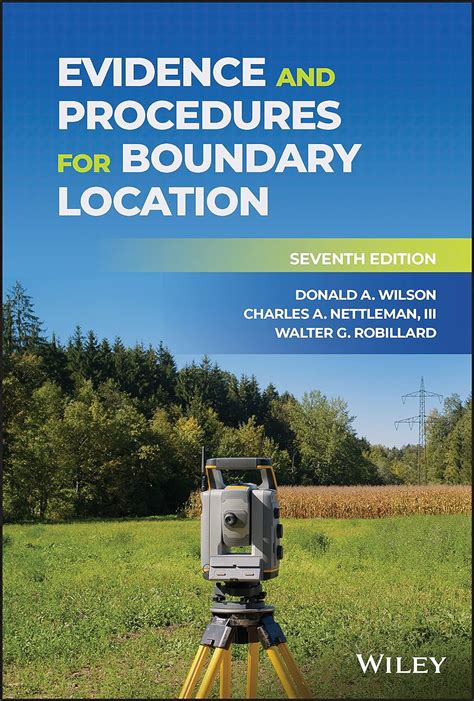 Guide to Evidence And Procedures For Boundary Location