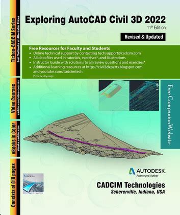 Guide to Exploring AutoCAD Civil 3D 2022 11th Edition