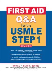 Guide to First Aid Q&A For The USMLE Step 1 Third Edition