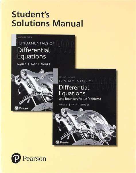 Guide to Fundamentals Of Differential Equations