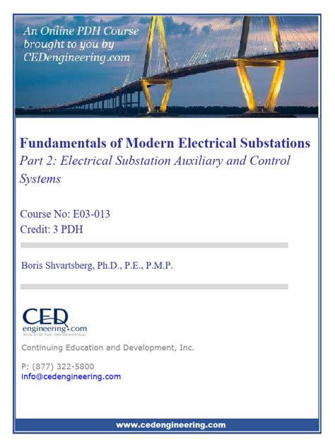 Guide to Fundamentals Of Modern Electrical Substations