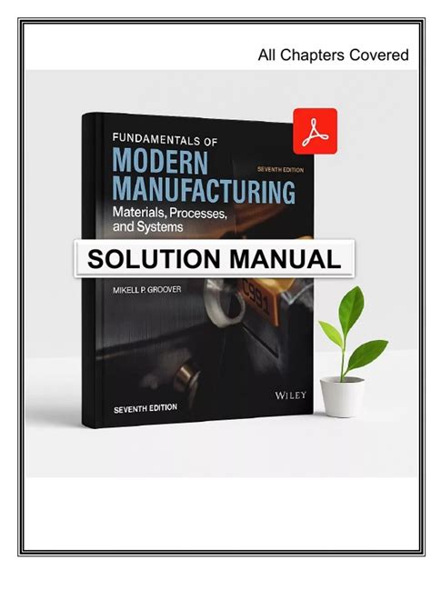 Guide to Fundamentals Of Modern Manufacturing: Materials Processes And Systems 7th Edition