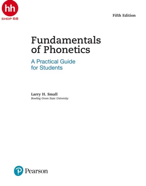 Guide to Fundamentals Of Phonetics: A Practical Guide For Students