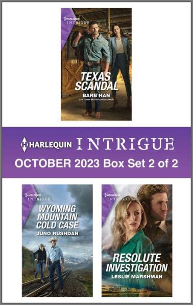 Guide to Harlequin Intrigue October 2023 - Box Set 2 Of 2