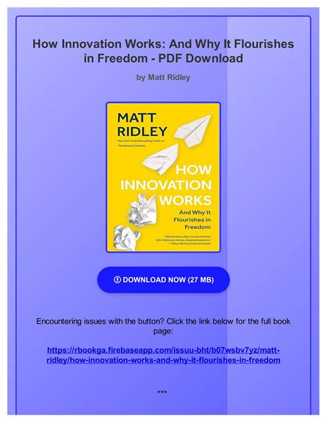 Guide to How Innovation Works: And Why It Flourishes In Freedom