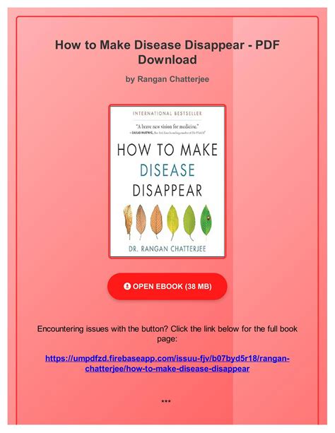 Guide to How To Make Disease Disappear