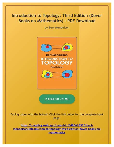 Guide to Introduction To Topology: Third Edition (Dover Books On Mathematics)