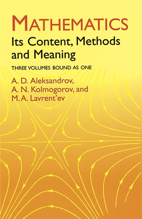Guide to Mathematics: Its Content Methods And Meaning (Dover Books On Mathematics)