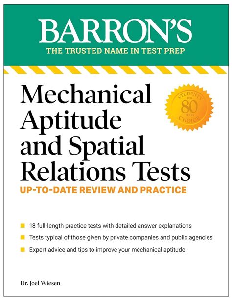 Guide to Mechanical Aptitude And Spatial Relations Tests Fourth Edition (Barron's Test Prep)