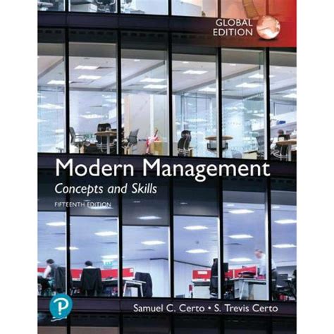 Guide to Modern Management: Concepts And Skills