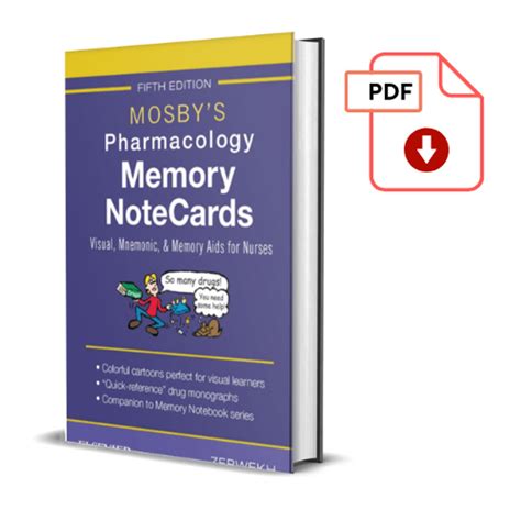 Guide to Mosby's Pharmacology Memory NoteCards - E-Book: Visual Mnemonic And Memory Aids For Nurses