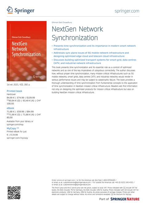 Guide to NextGen Network Synchronization
