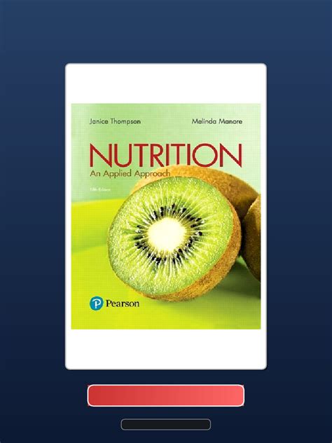 Guide to Nutrition: An Applied Approach