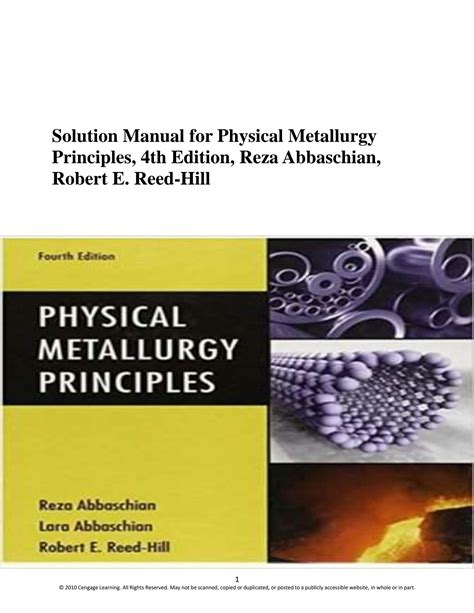 Guide to PHYSICAL METALLURGY: PRINCIPLES AND PRACTICE