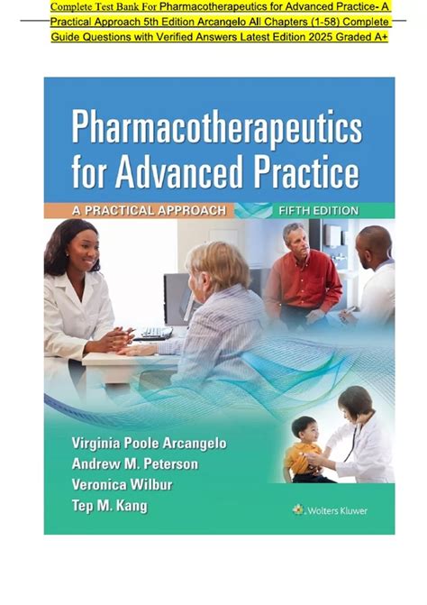 Guide to Pharmacotherapeutics For Advanced Practice: A Practical Approach