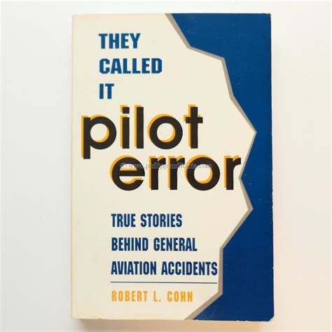 Guide to Pilot Error