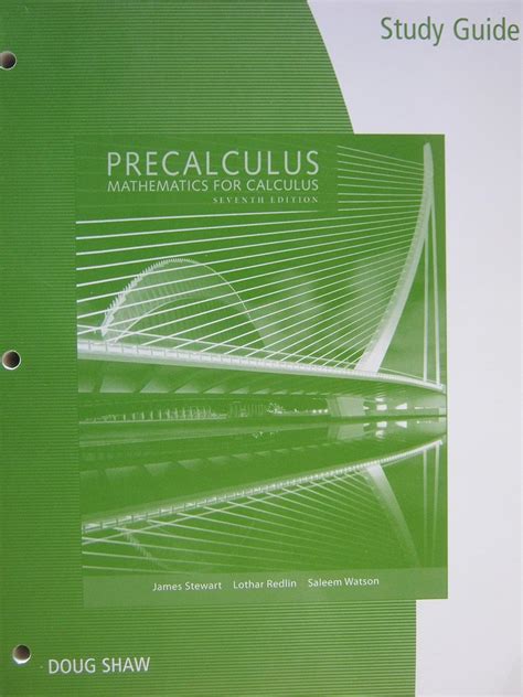 Guide to Precalculus: Mathematics For Calculus