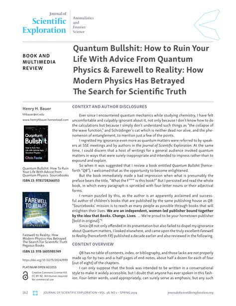 Guide to Quantum Bullsh*t: How To Ruin Your Life With Advice From Quantum Physics