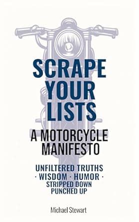 Guide to Scrape Your Lists The Motorcycle Files Scraping Pegs Motorcycle Books 1