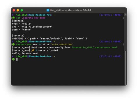 Guide to Secrets.env