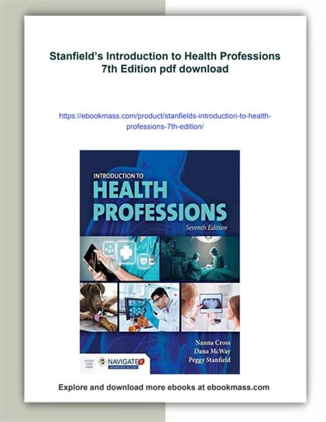 Guide to Stanfield's Introduction To Health Professions