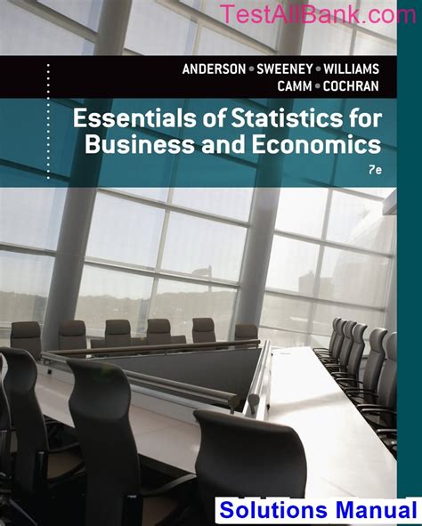 Guide to Statistics For Business And Economics