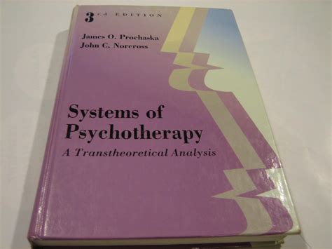 Guide to Systems Of Psychotherapy: A Transtheoretical Analysis
