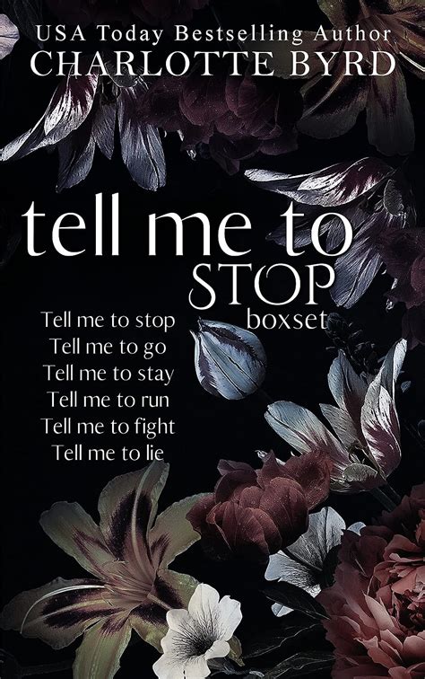 Guide to Tell Me To Stop Box Set: Complete Series Books 1-6