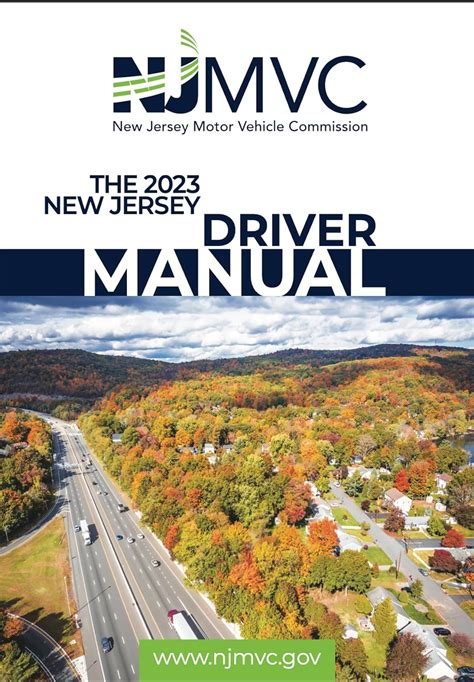 Guide to The 2023 New Jersey Driver Manual: Learners Permit Study Guide For 2023 (Color Print)