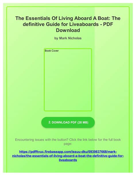Guide to The Essentials Of Living Aboard A Boat: The Definitive Guide For Liveaboards