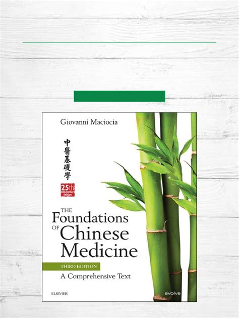 Guide to The Foundations Of Chinese Medicine: A Comprehensive Text