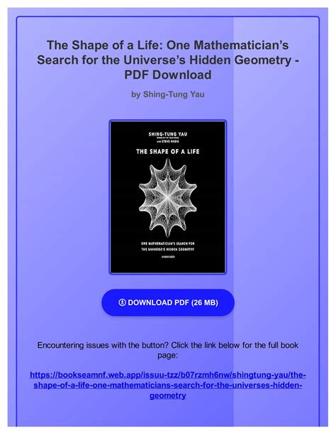 Guide to The Shape Of A Life: One Mathematician's Search For The Universe's Hidden Geometry