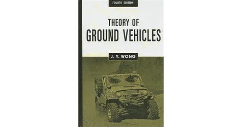 Guide to Theory Of Ground Vehicles