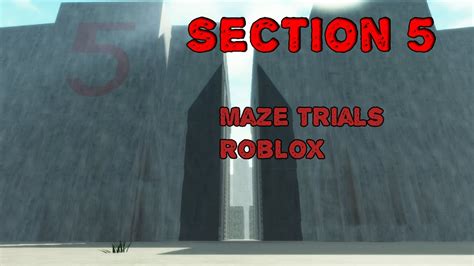 Guide to escape sector 5 in The Maze Trials in Roblox - YouTube
