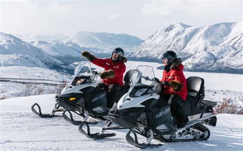 Guided Snowmobile Tour