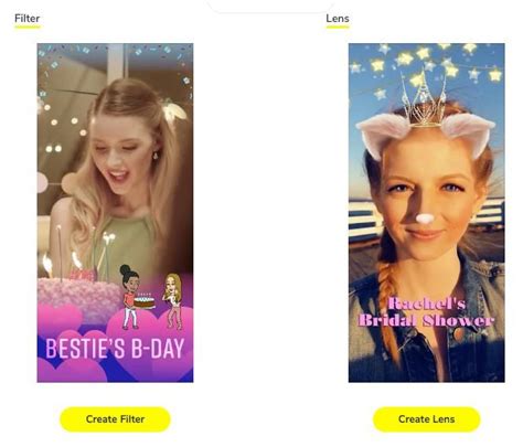 Guidelines for creating Snapchat filters
