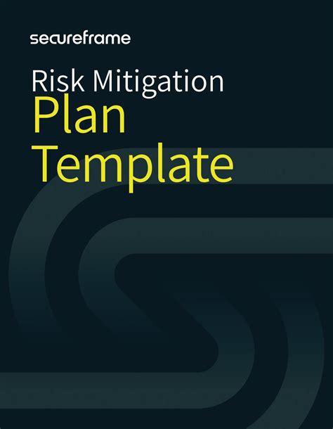 Guidelines of Risk Mitigation Plan Template - Projectemplates