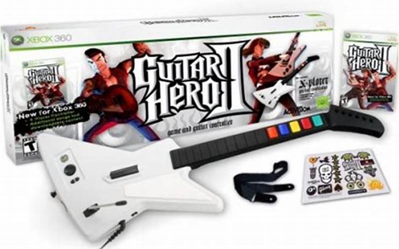Guitar Hero 2 Guitar Controller Xbox 360 Gameplay