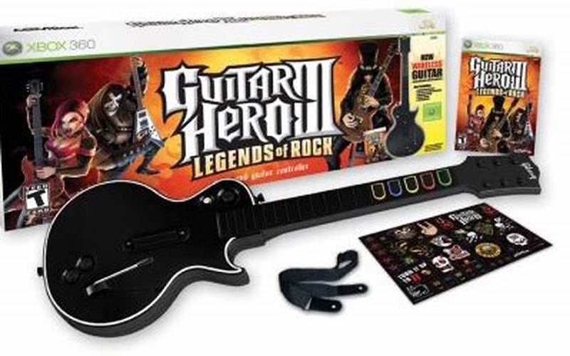 Guitar Hero 3 Xbox 360 Wireless Guitar