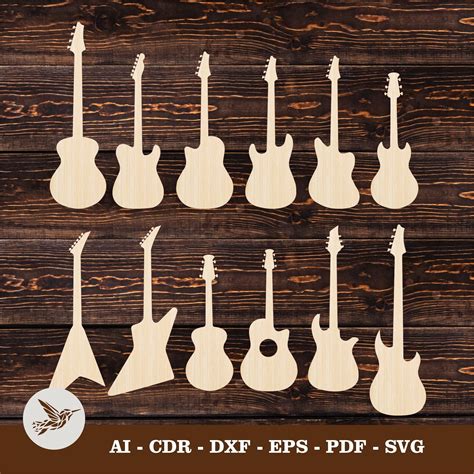 Download Guitar Bundle Files DXF Files